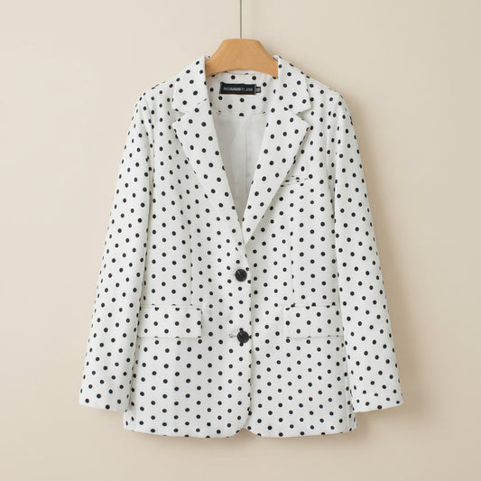 New Womens Casual Chic Plaid Coat
