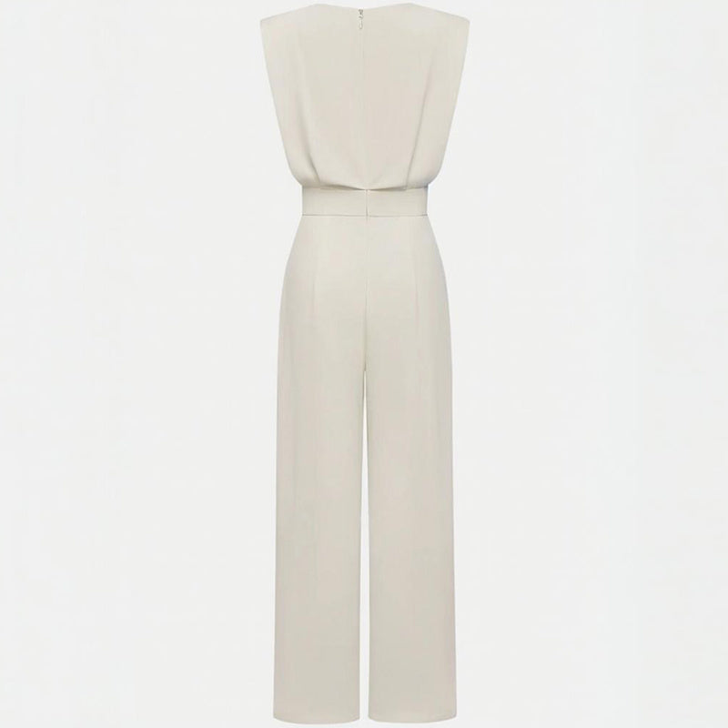 Women’s wide-leg short sleeve jumpsuit CJ US