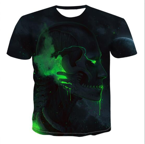 Mens Skull 3D t- shirts | Mens cotton t shirts | Diversi Fashion