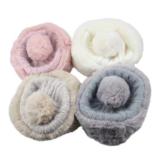 Women’s Winter Princess Mongolian Hat – Warm Plush Fur Fashion Hat - FitiqueFit
