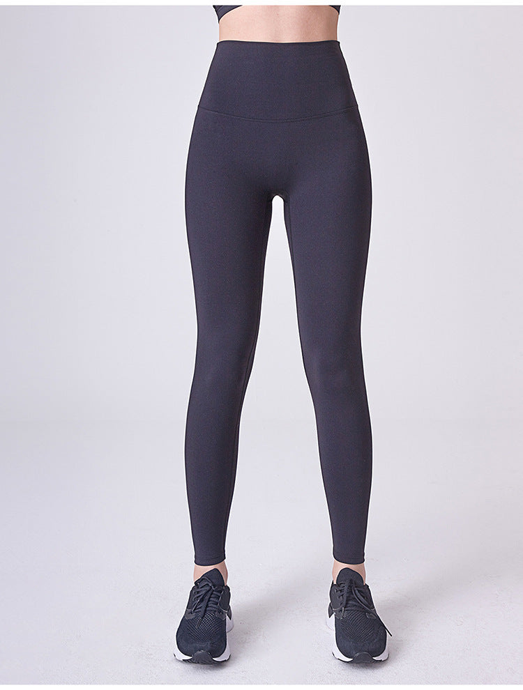 Reversible Brushed Nude Seamless Yoga Pants FitiqueFit