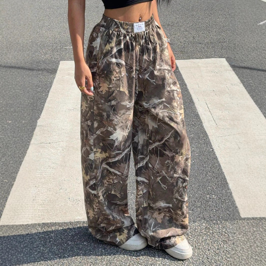 🧢 Women's Y2K Camouflage Cargo Pants FitiqueFit