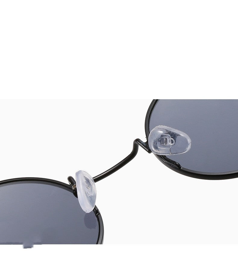 Steampunk Sunglasses – Retro Round Gothic Shades CJ