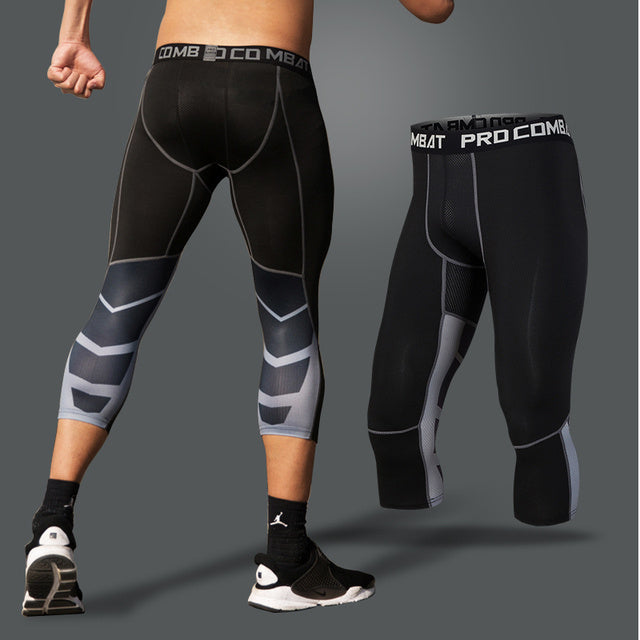 Men’s Lycra Compression Pants – High-Performance Cycling Tights FitiqueFit