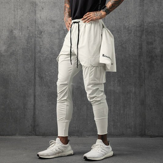 π Men's Slim-Fit Lightweight Sports & Leisure Pants FitiqueFit