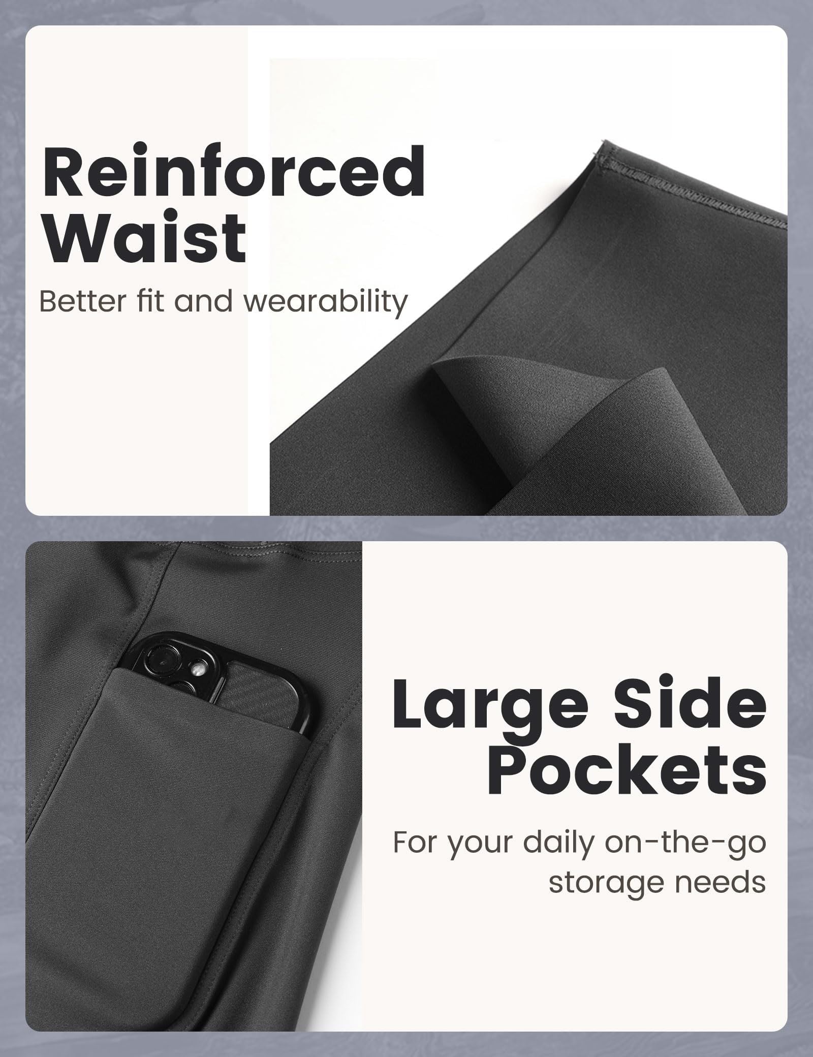 High-waisted cropped yoga pants with pockets CJ US