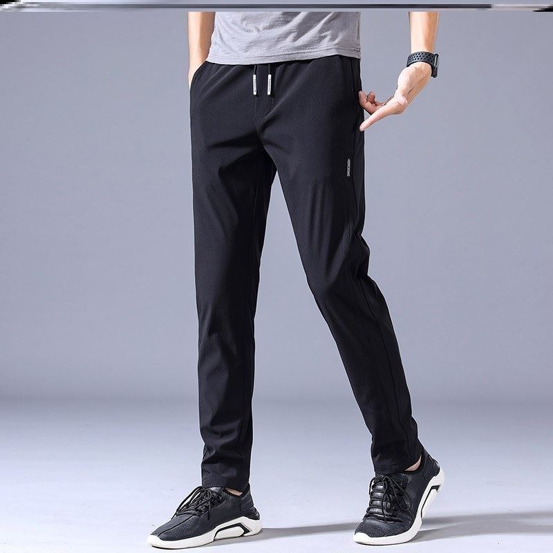 Men’s Straight Leg Sweats – Lightweight, Casual, Korean-Inspired Comfort FitiqueFit