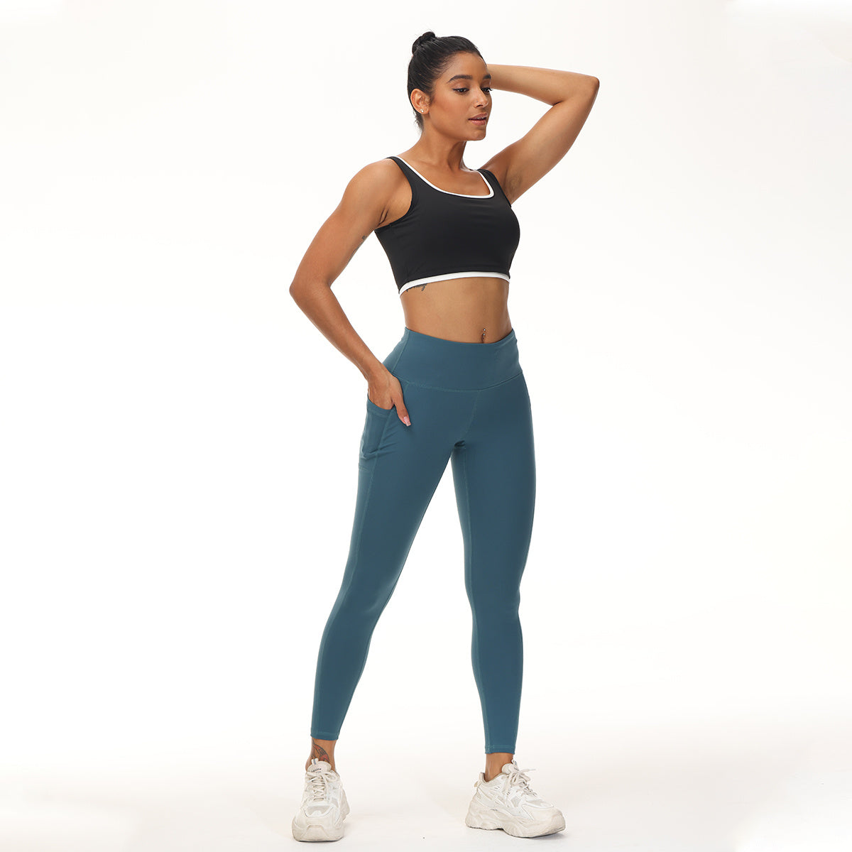 ❄️ Women's Winter Velvet Ankle Pants with Pockets FitiqueFit