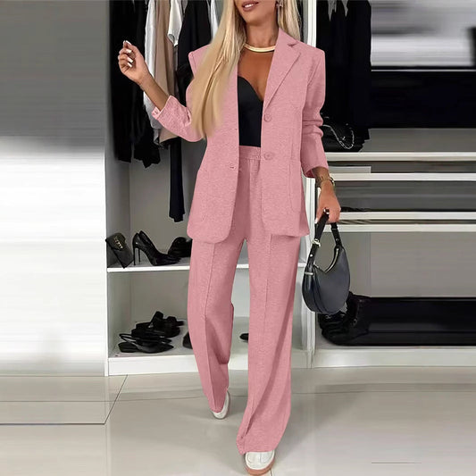 New Fashionable Casual Printed Suit Set For Women