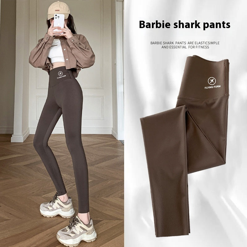 ❄️ Women's High-Waisted Winter Skinny Shark Pants FitiqueFit