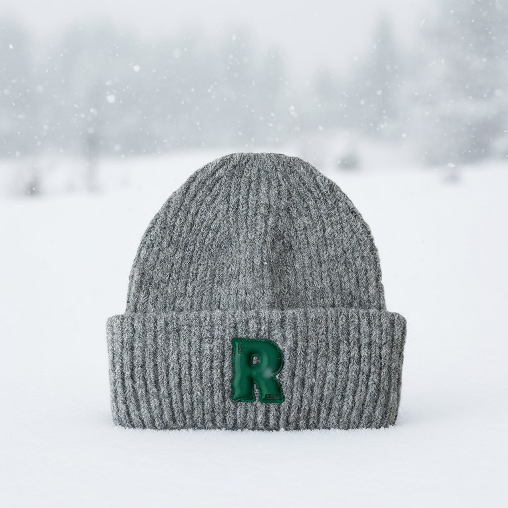 Loose Big Head Circumference Letters Woolen Cap Winter Diversi Fashion™