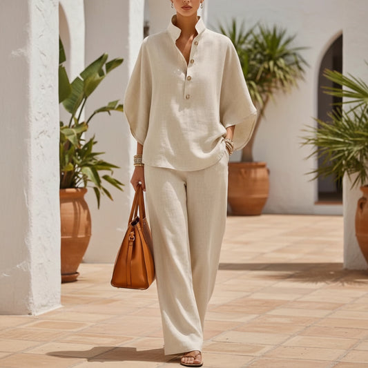 Women's Casual And Versatile Shirt Set Urban Outfit