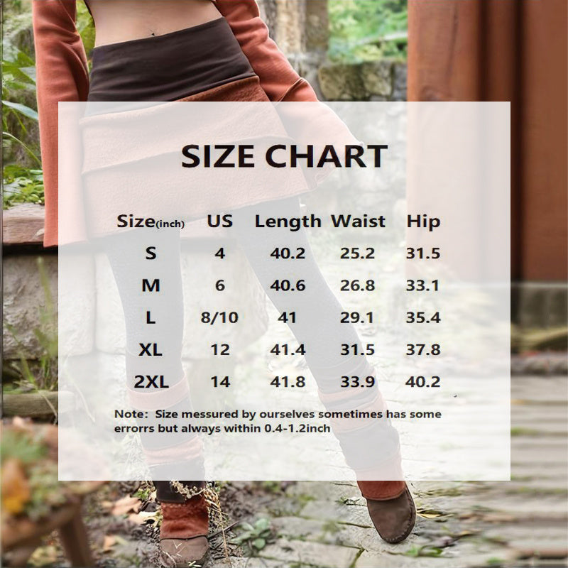 Women's Color Block Asymmetrical Skort With Contrast Panels - Comfortable Fashion Leggings For Spring&Fall CJ US