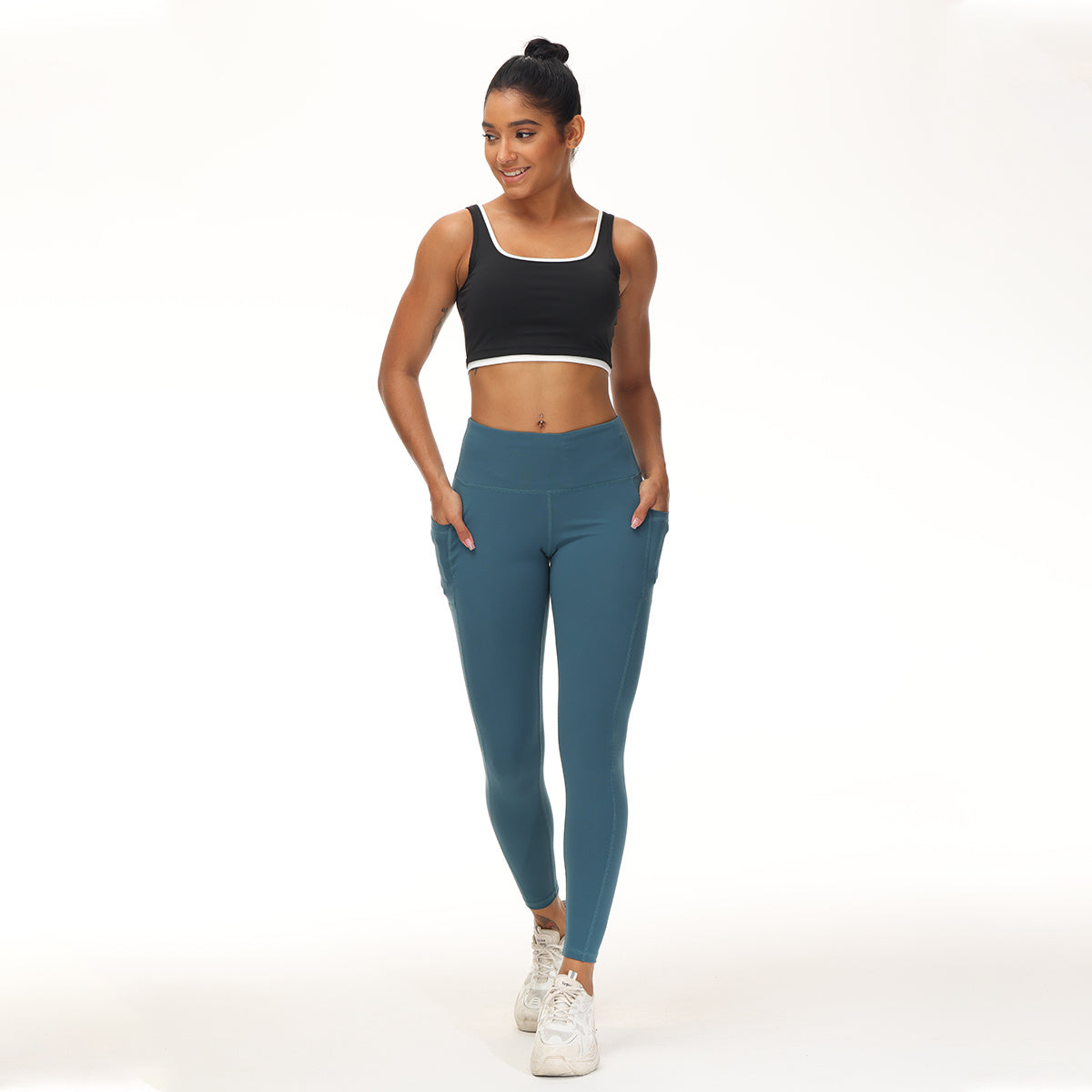 ❄️ Women's Winter Velvet Ankle Pants with Pockets FitiqueFit