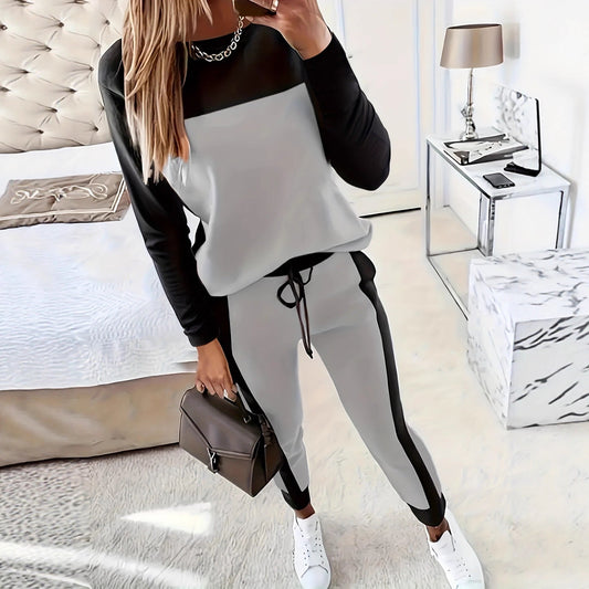 New Korean-style Casual Long-sleeve Trendy Hoodie Set