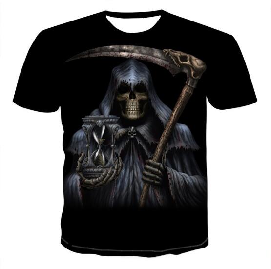 Mens Skull 3D t- shirts | Mens cotton t shirts | Diversi Fashion