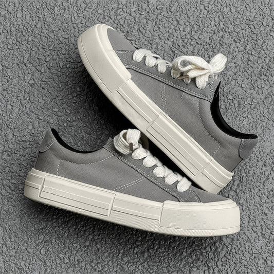 Women's Canvas Platform Casual Sports Skate Shoes CJ