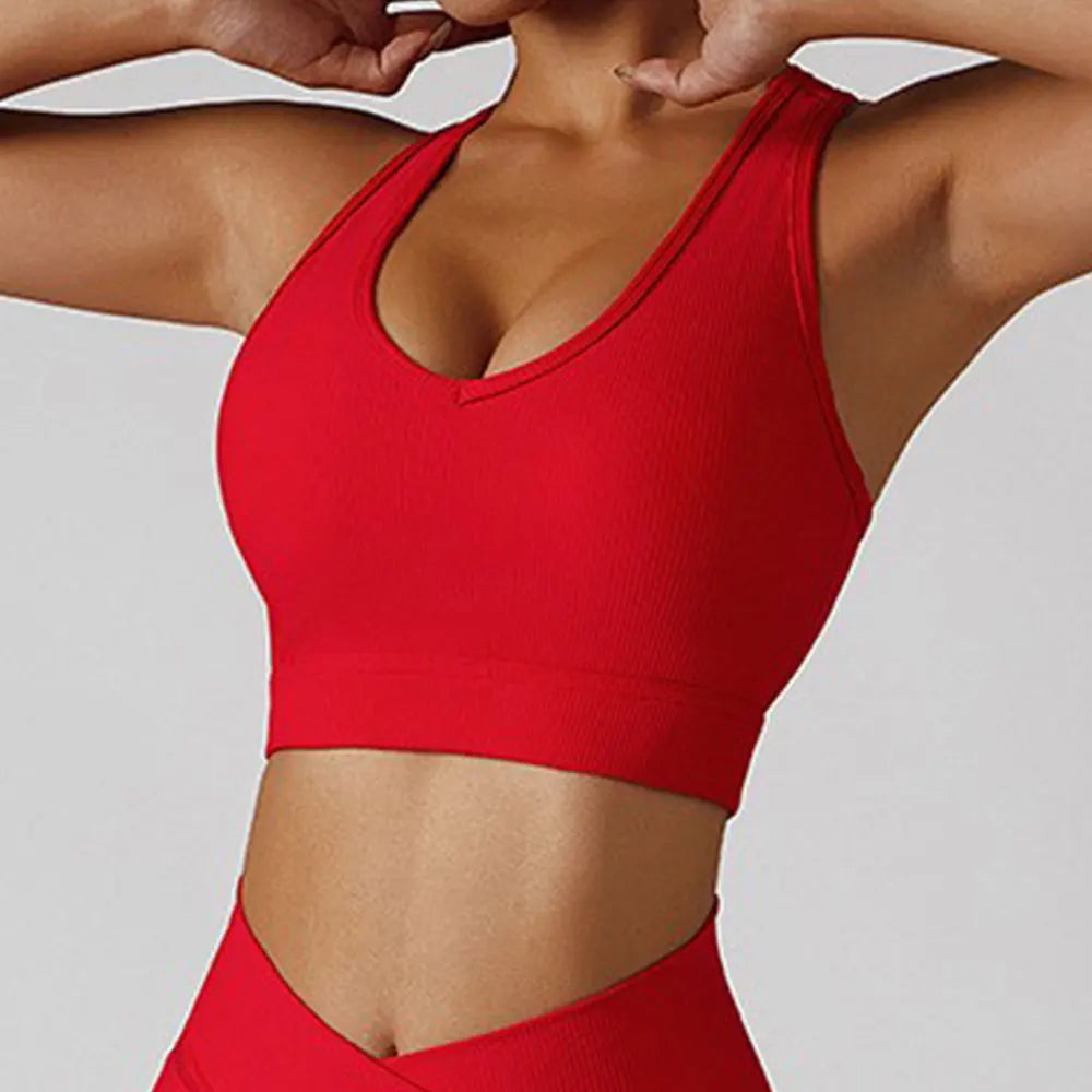 3-Piece Seamless Yoga Set – Jacket, Bra & Leggings FitiqueFit