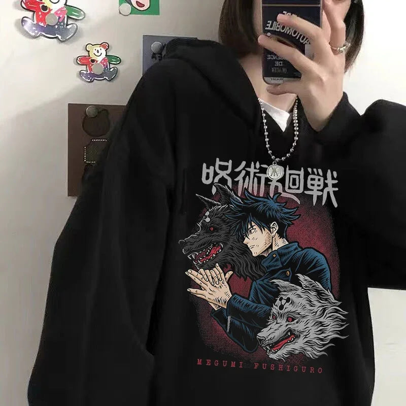 🧥 Women’s Jujutsu Kaisen Anime Hoodie FitiqueFit