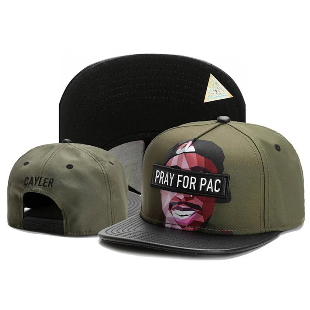 Classic Snapback Hat – Flat Bill Adjustable Baseball Cap FitiqueFit