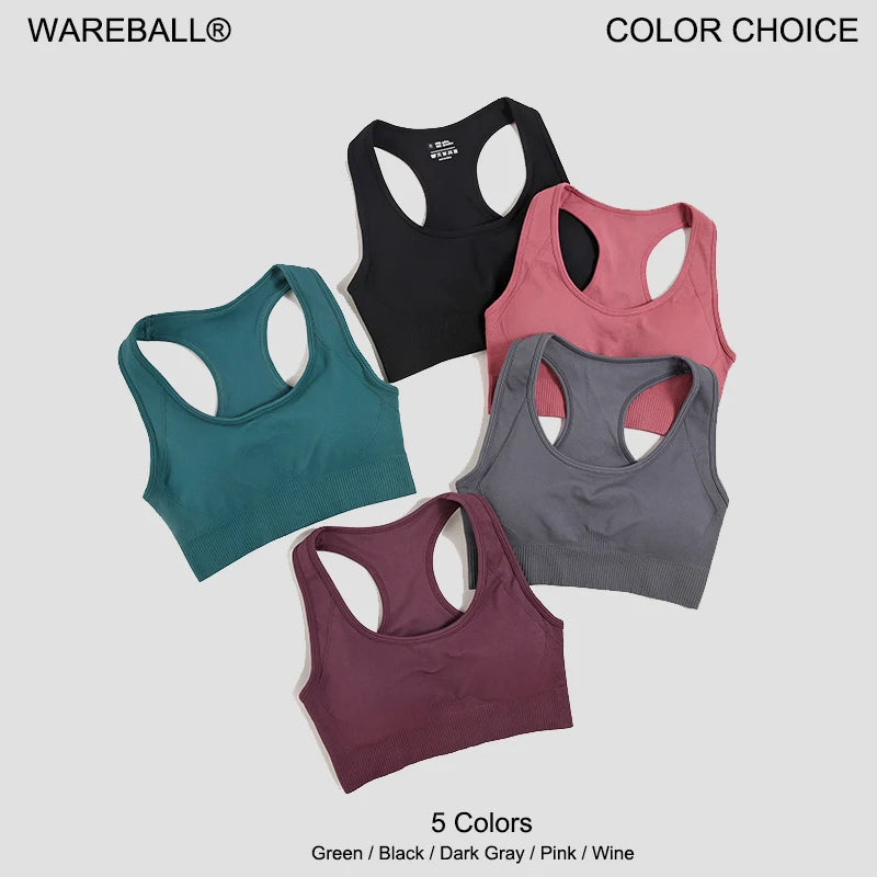 🏋️♀️ Women's Padded Sports Bra Tank Top FitiqueFit