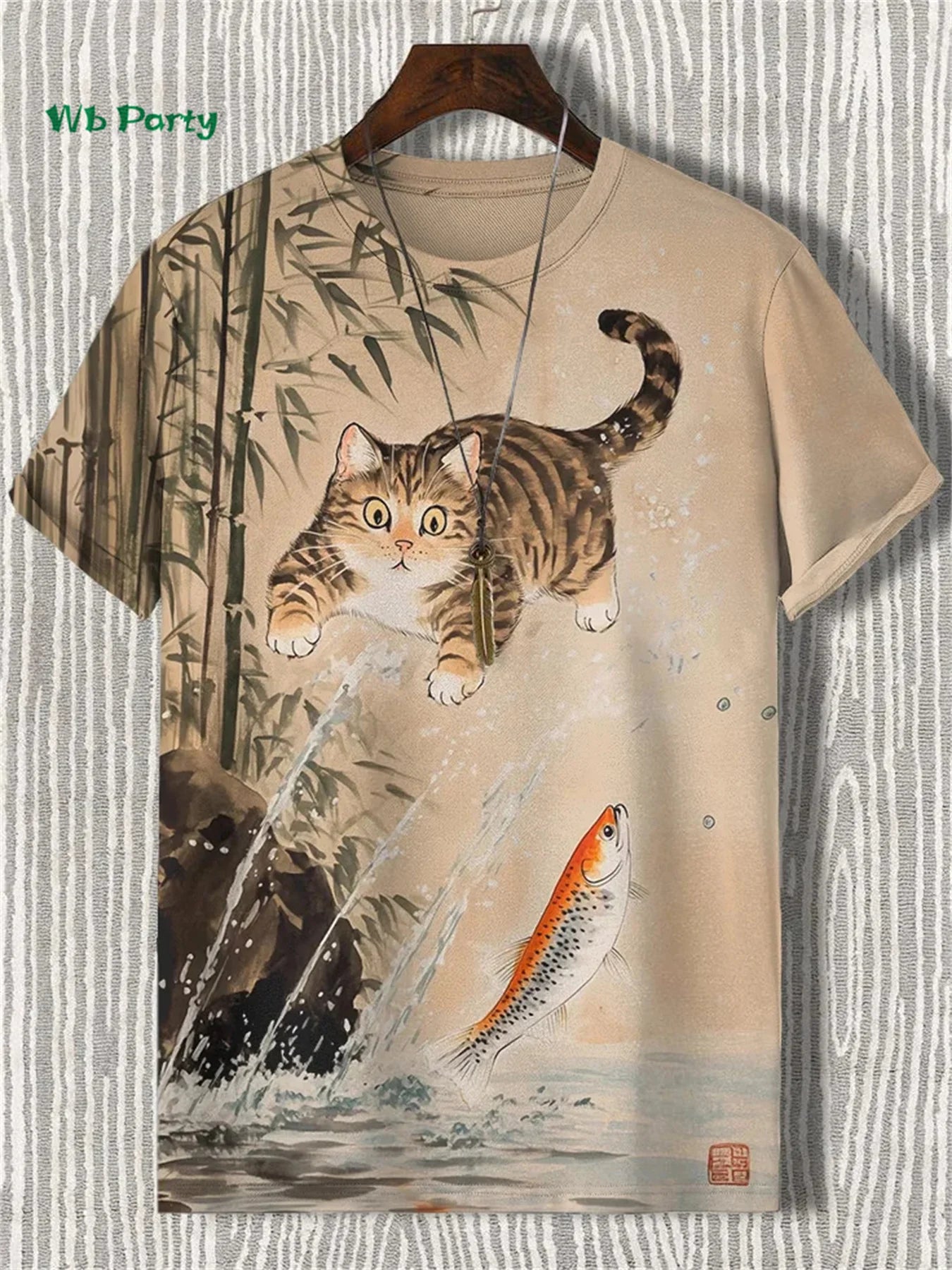 🐱  3D Travel Cat Print T-Shirt – Playful Summer Streetwear FitiqueFit