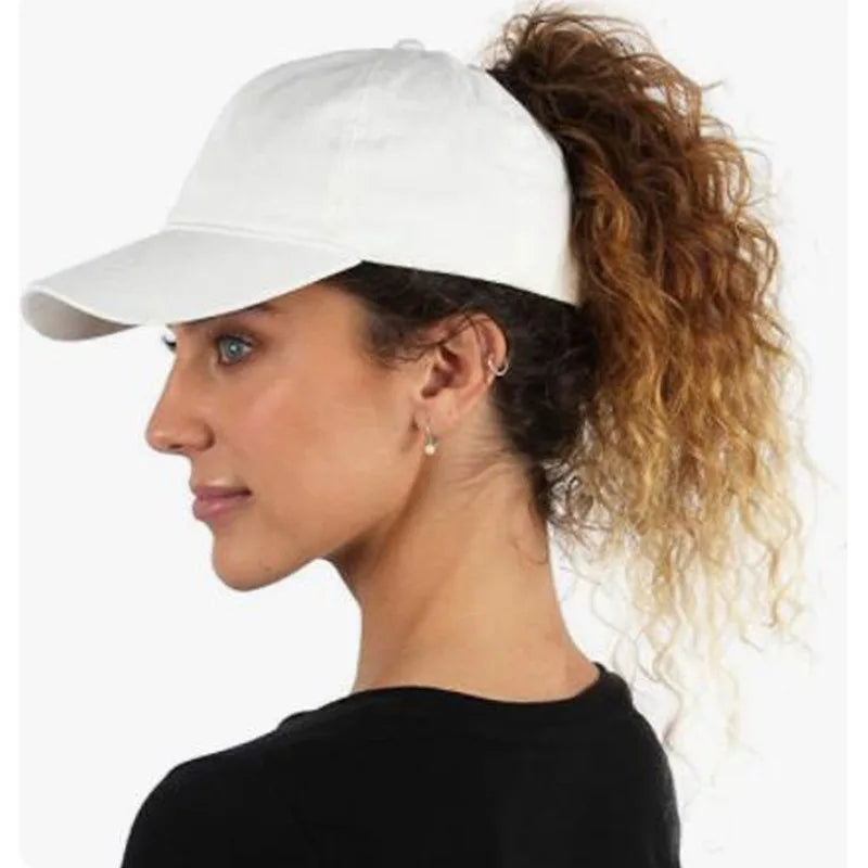 Women’s High-Ponytail Baseball Cap FitiqueFit
