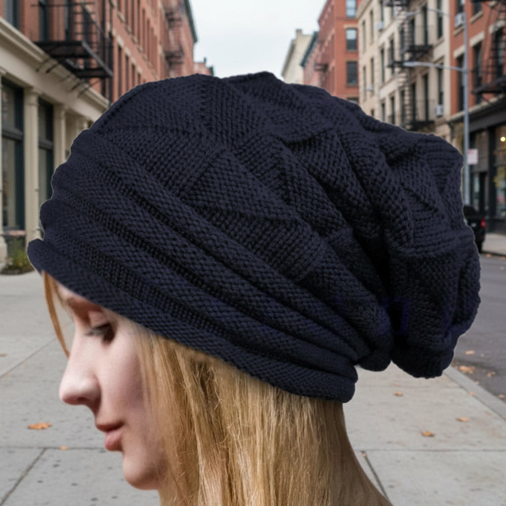 Oversized Slouchy Knitted Beanie FitiqueFit