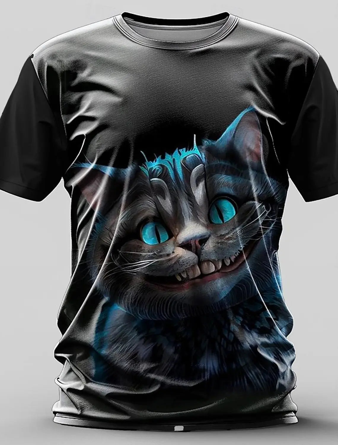 🦁  3D Animal Print Funny T-Shirt – Bold Summer Streetwear FitiqueFit