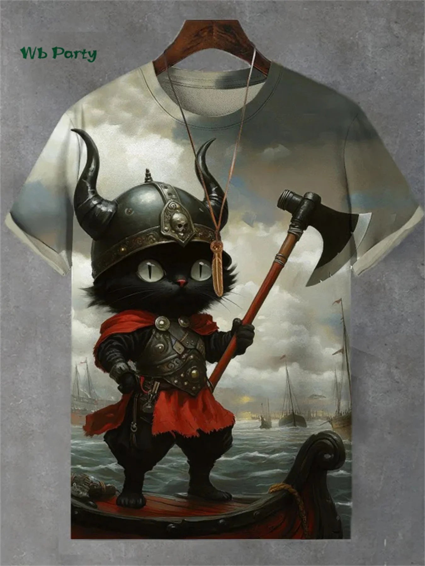 🐱  3D Travel Cat Print T-Shirt – Playful Summer Streetwear FitiqueFit