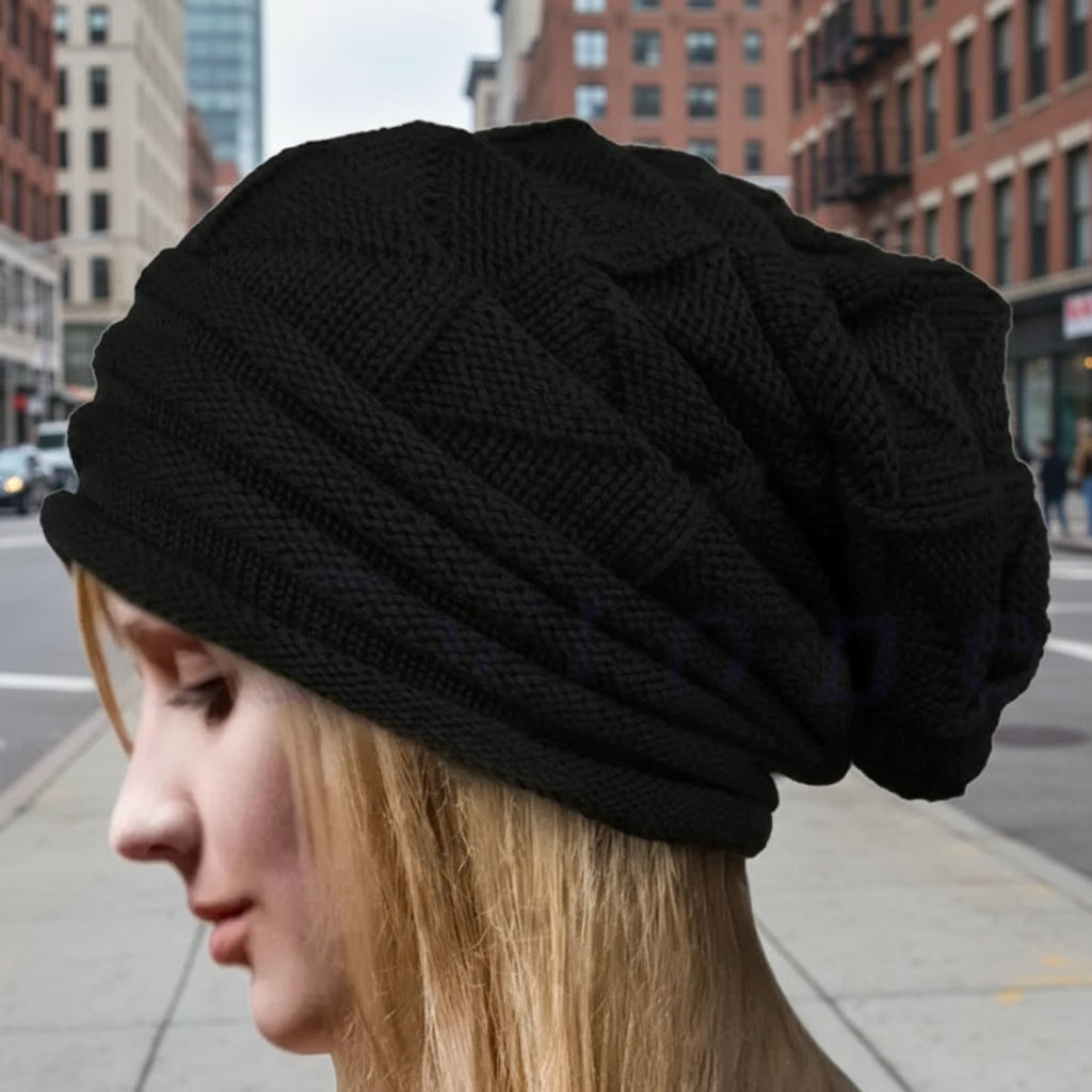 Oversized Slouchy Knitted Beanie FitiqueFit
