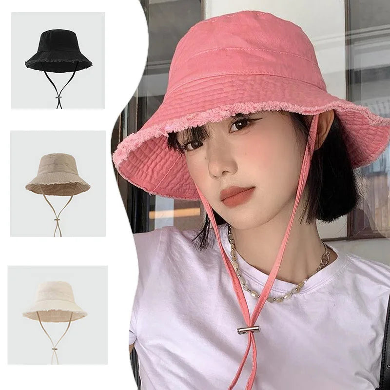 Unisex Tassel Cotton Bucket Hat FitiqueFit