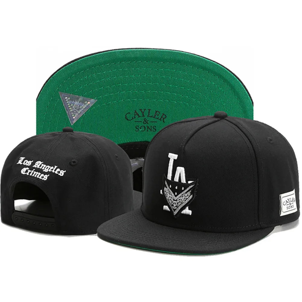 Skull Hand Snapback Hat – Flat Bill Adjustable Baseball Cap FitiqueFit