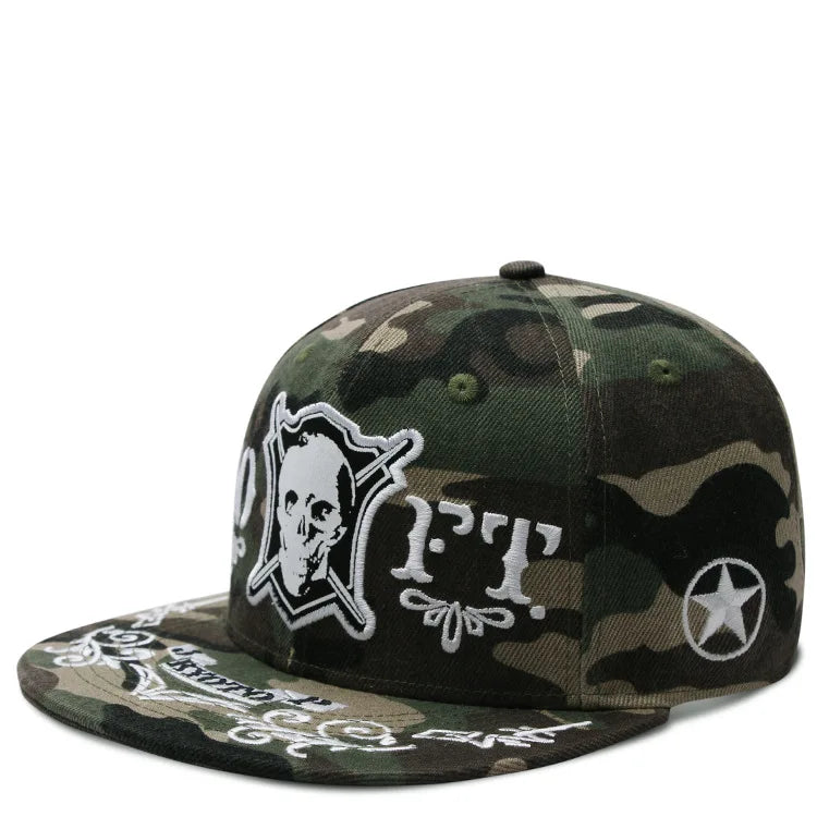 Hip Hop Punk Rock Snapback Cap FitiqueFit