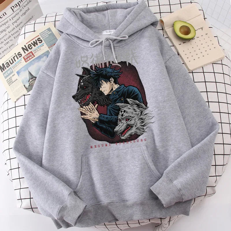 🧥 Women’s Jujutsu Kaisen Anime Hoodie FitiqueFit