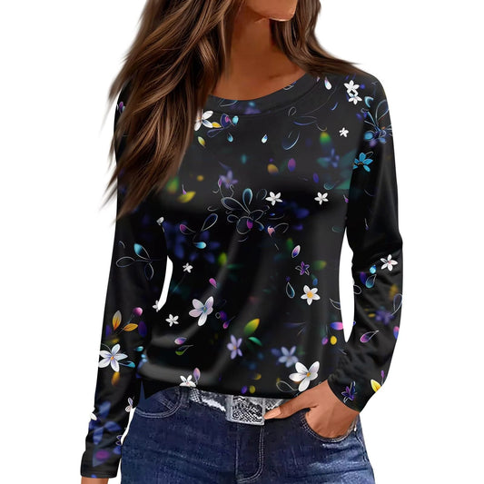 Vintage Floral Mesh Blouse – 9 Styles, S–XXL