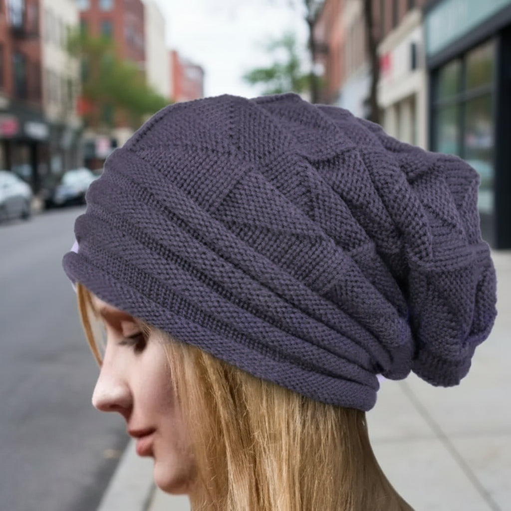 Oversized Slouchy Knitted Beanie FitiqueFit