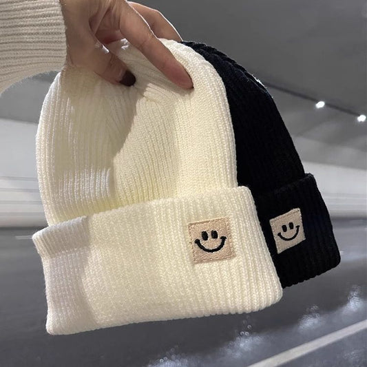 Women’s Winter Solid Color Knitted Hat – Soft Warm Everyday Beanie - FitiqueFit