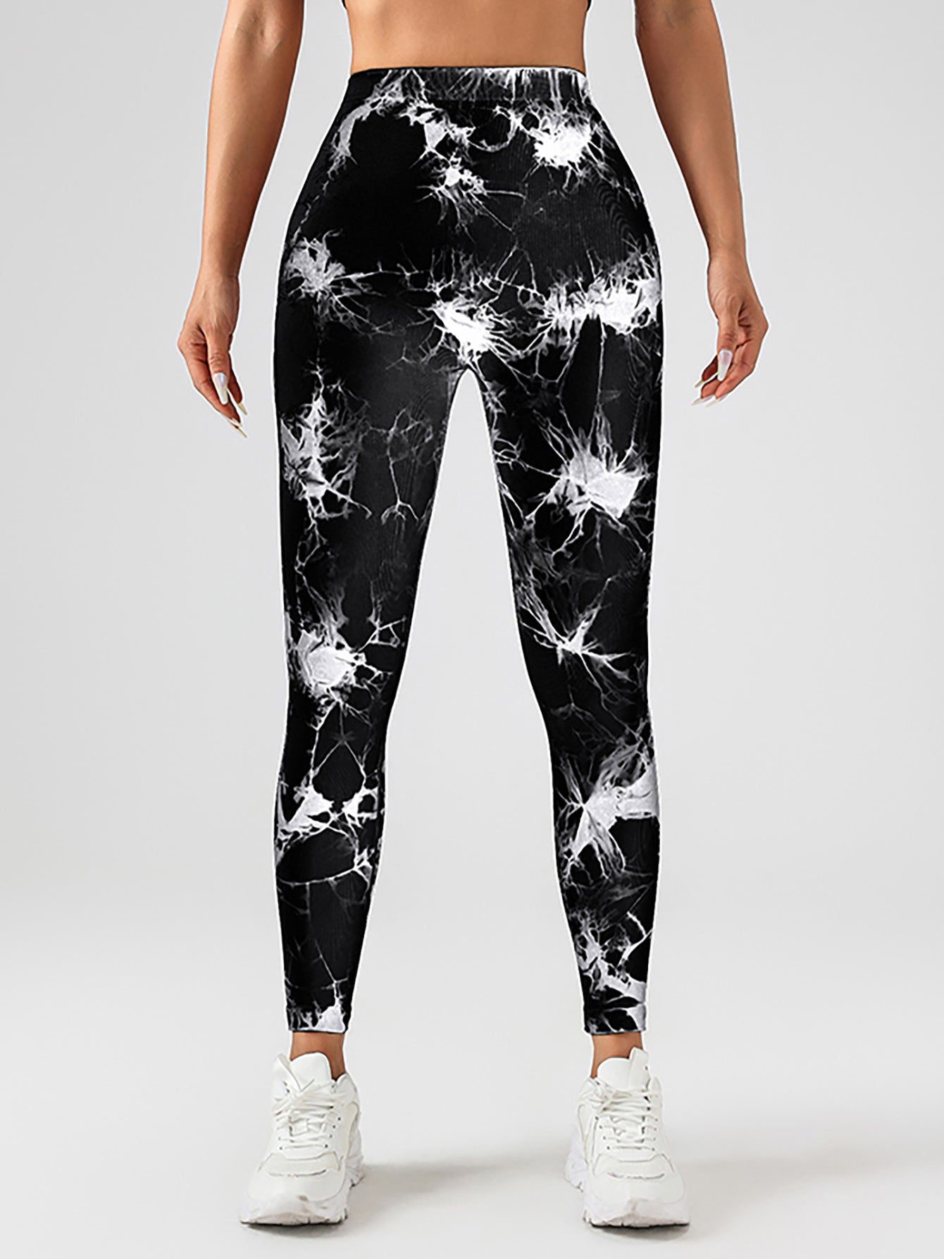 Tie-Dye Slimming Yoga Leggings – Butt Lifting Women's Yoga Pants FitiqueFit