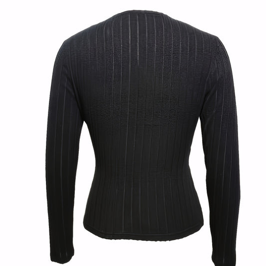 Women’s Pleated V-Neck Top CJ US
