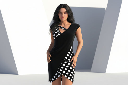 Women's Sleeveless Collar With Unique Design T-shirt Top CJ US