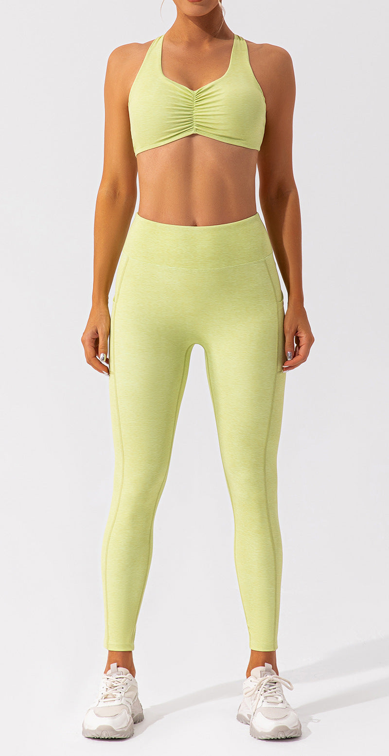 🧘♀️ Nude Feel Women’s Pilates & Yoga Set FitiqueFit