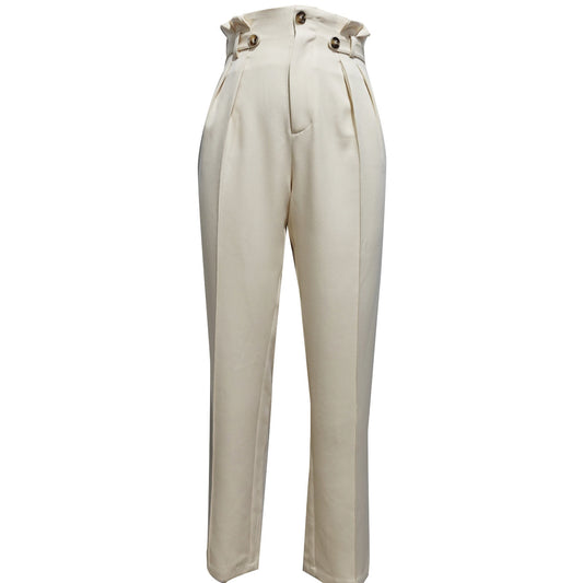Women’s Solid Color Wide-Leg Pants CJ US