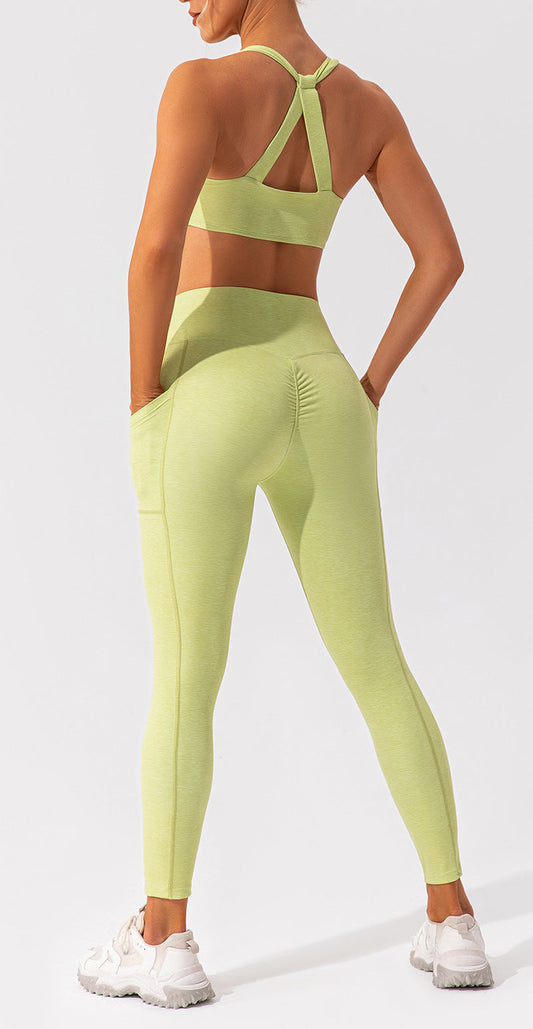🧘♀️ Nude Feel Women’s Pilates & Yoga Set FitiqueFit
