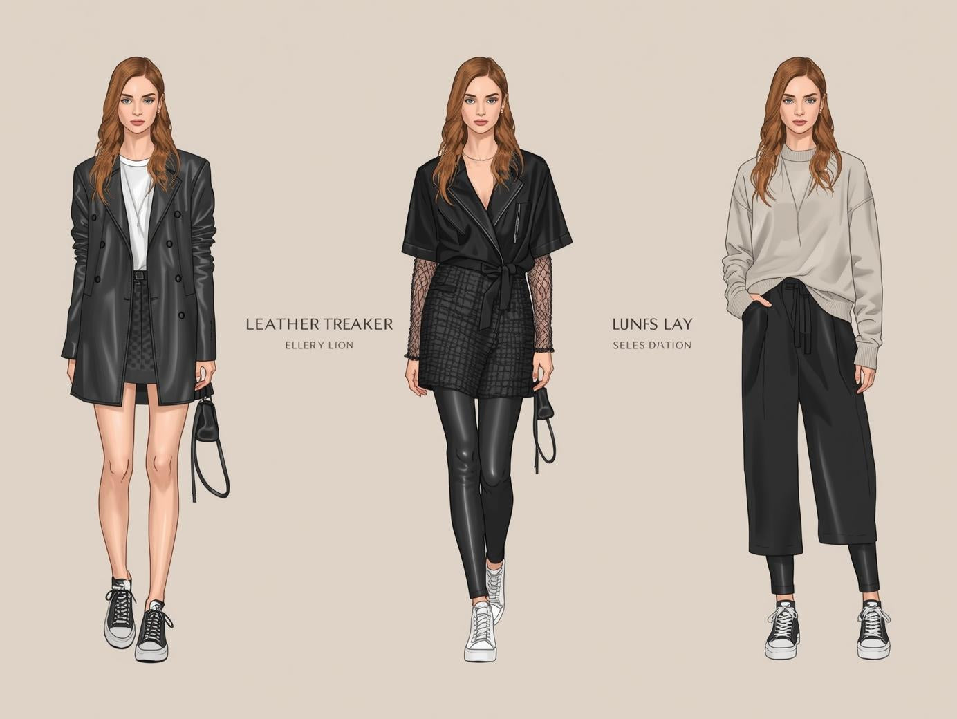 Leather Trainer Outfits 2026: How Women Style This Trend for Everyday Wear