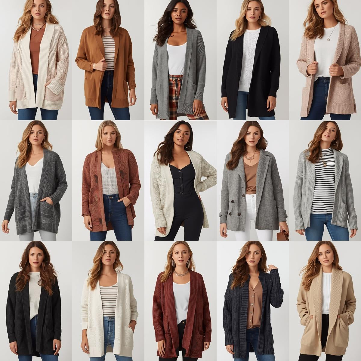 Cardigans Diversi™ Fashion