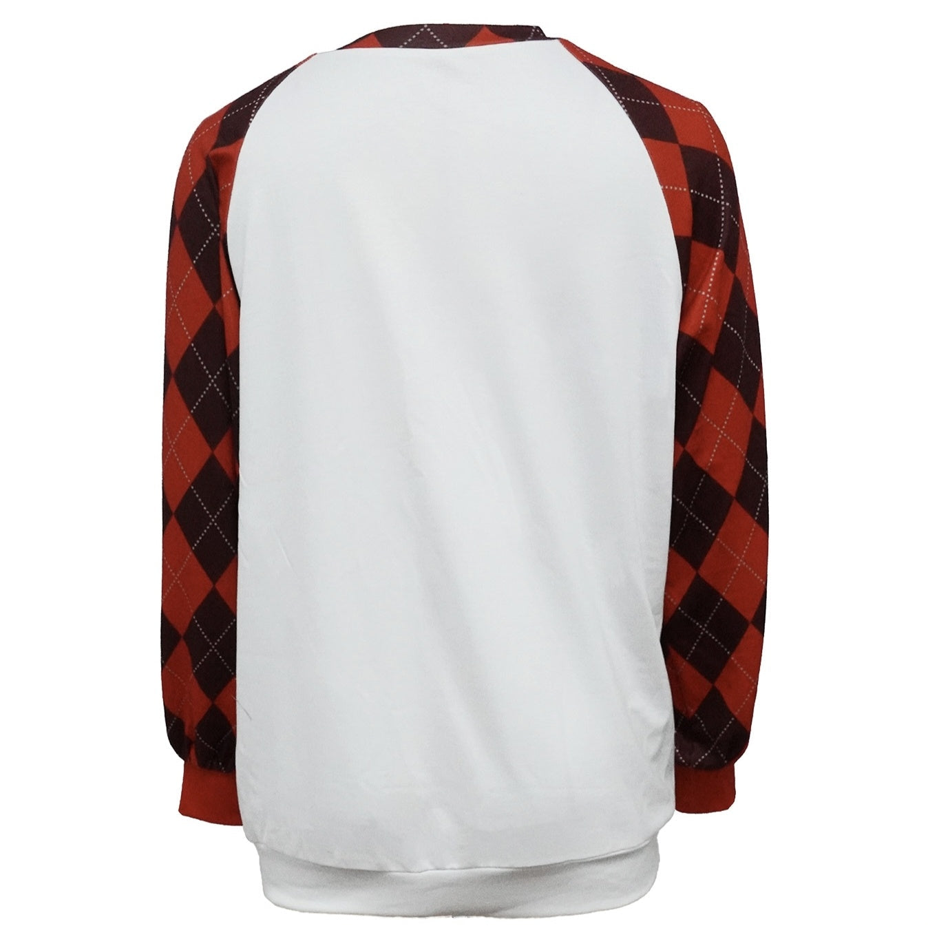 Ladies' Fashionable New Hippopotamus Christmas Leopard Plaid Hoodie Casual Long Sleeved Top CJ US