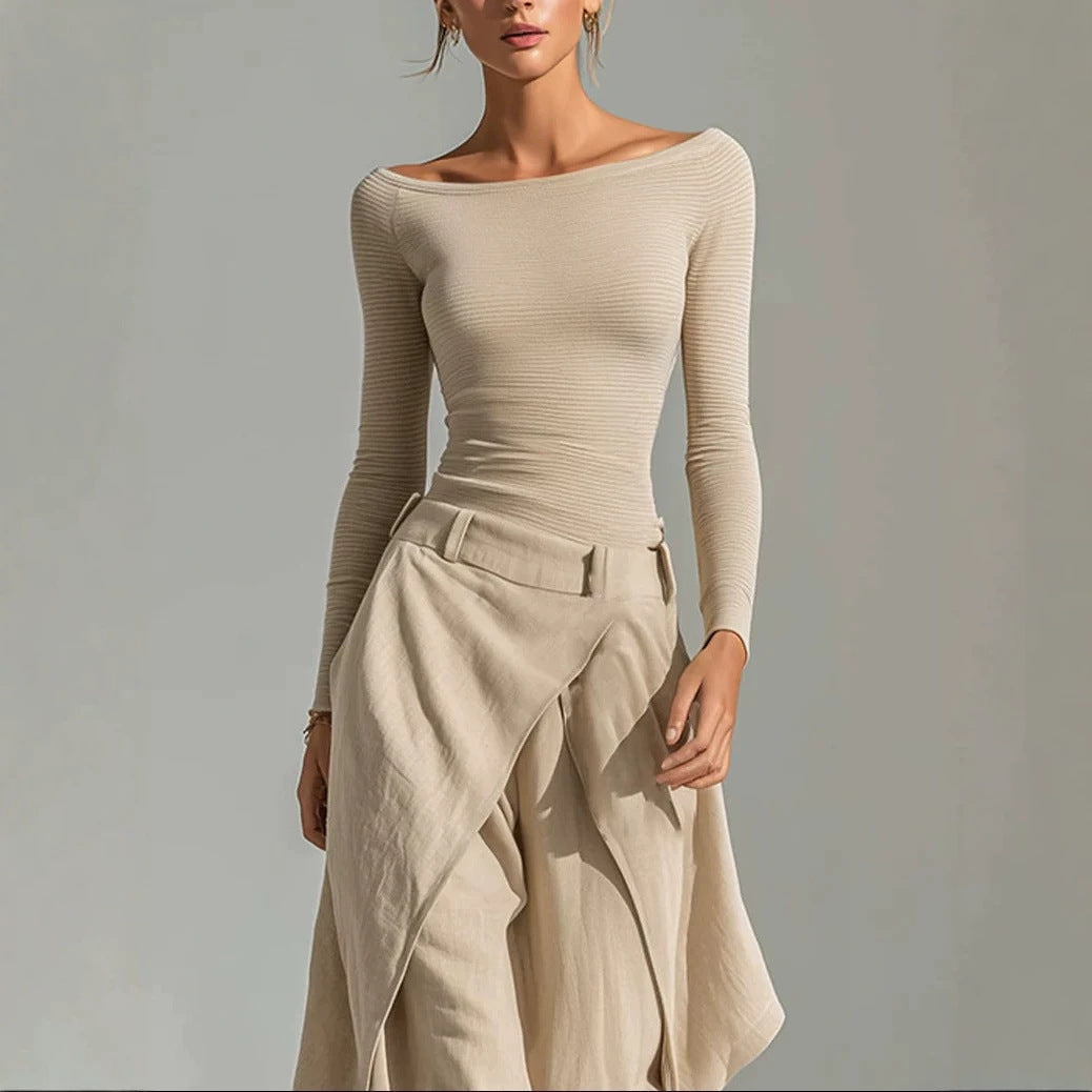 Loose top+pants two-piece set for women 