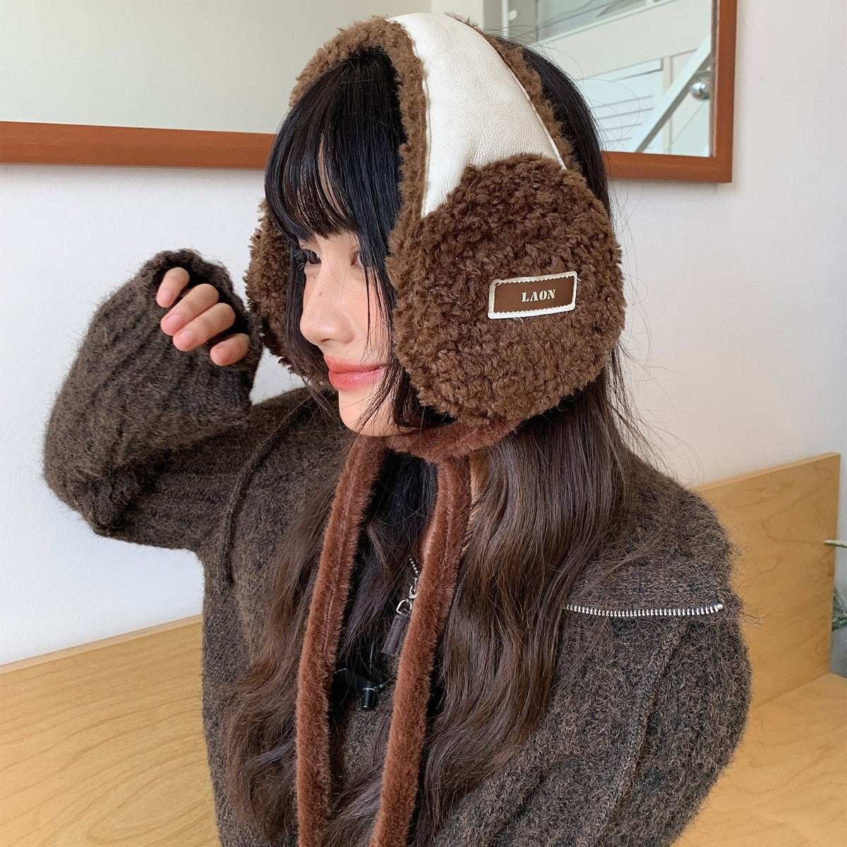 Women’s Fleece Ear Warmers – Warm Outdoor Cycling Ear Covers for Winter - FitiqueFit