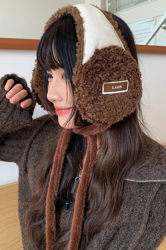 Women’s Fleece Ear Warmers – Warm Outdoor Cycling Ear Covers for Winter - FitiqueFit